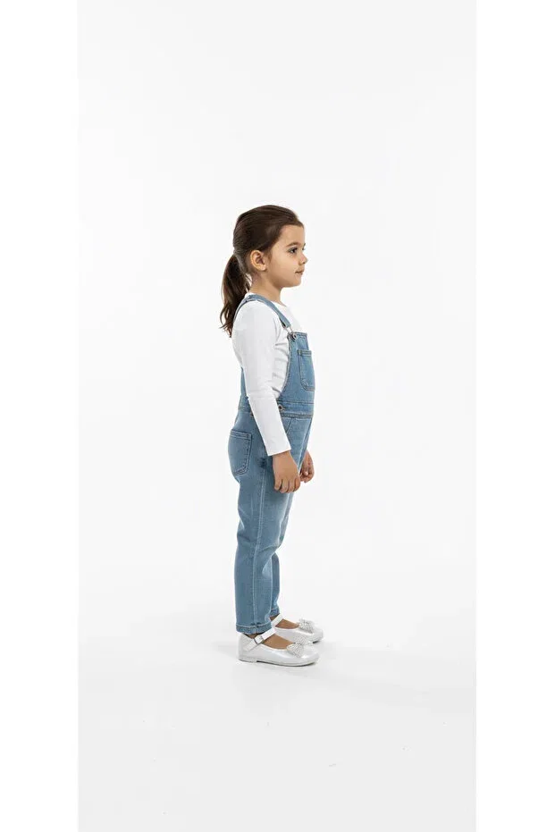 Детские балетки для девочек с детским принтом Ustalar Ayakkabı Çanta, Off White — фото 3