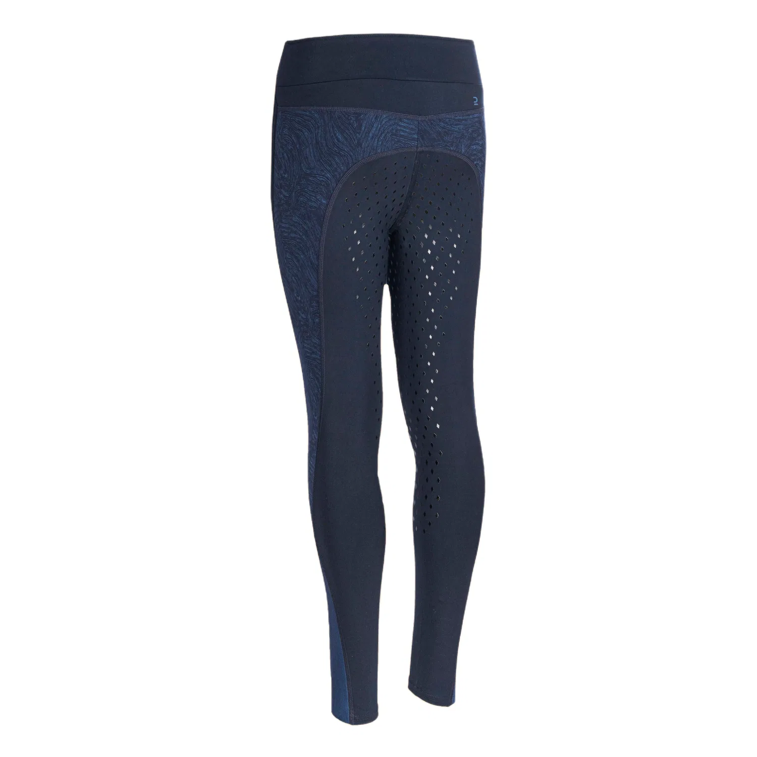 Детские брюки полной длины для подростков, Dark Blue, DECATHLON — фото 3