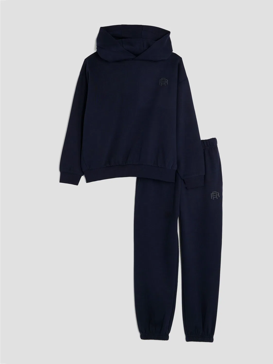 Сет худи и джоггеры Essentials Hoodie & Joggers Set River Island, синий