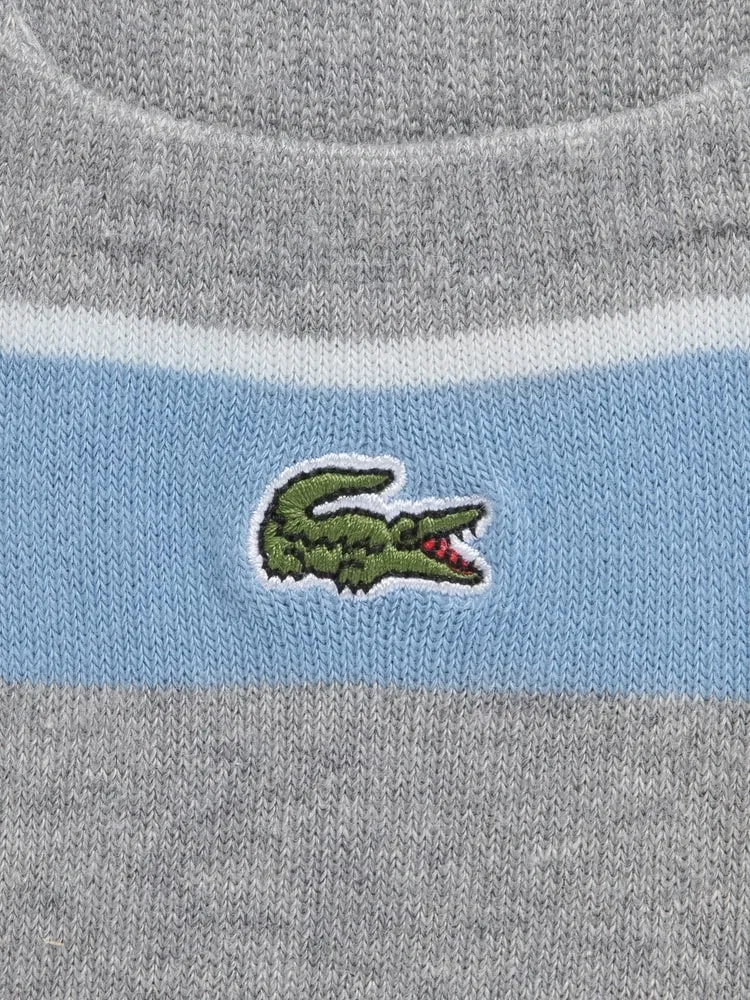 Носки LACOSTE Colorblock Fake Socks, Grey Antique Silver — фото 2