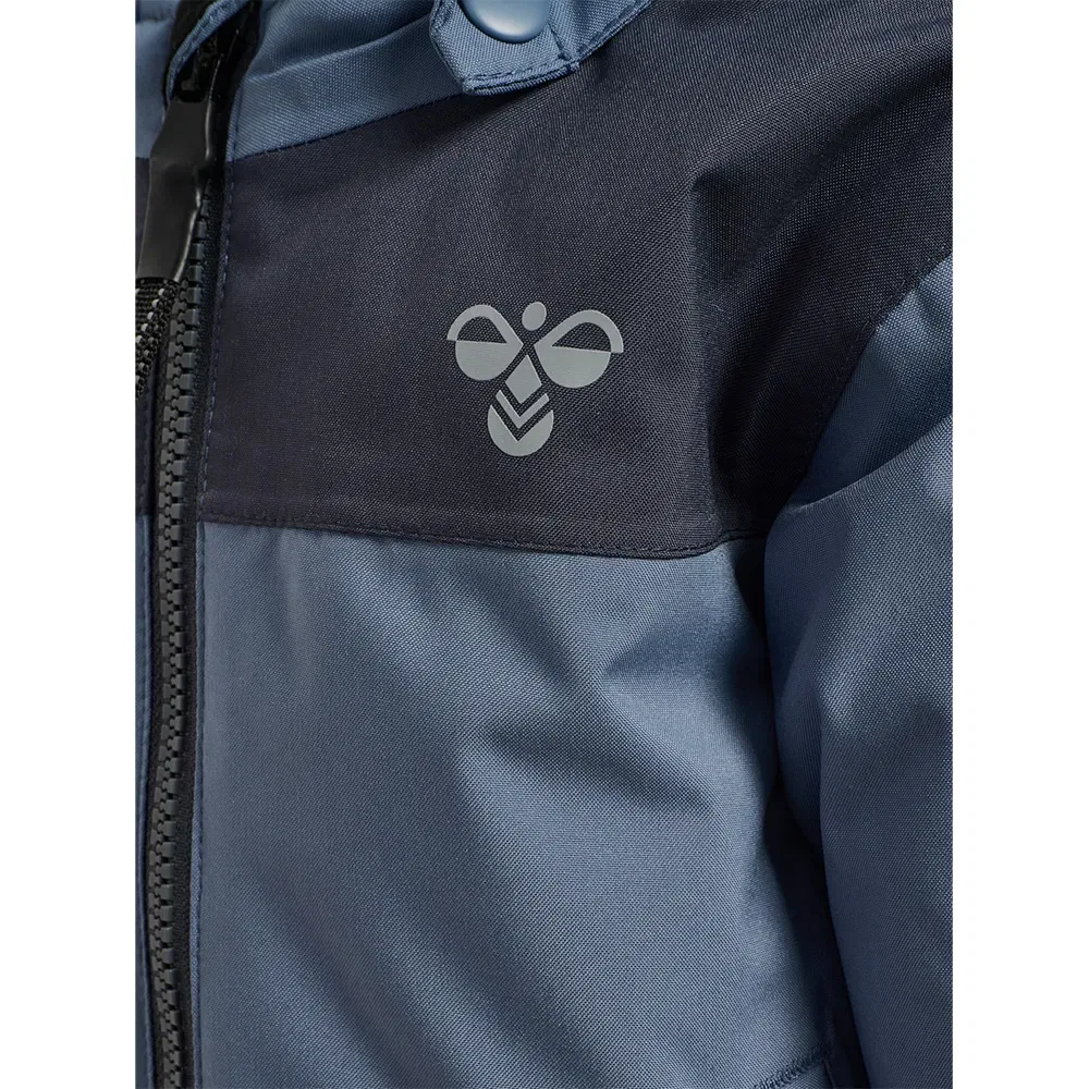 Детская куртка для девочек Mini Block WP Hummel, Blue — фото 3
