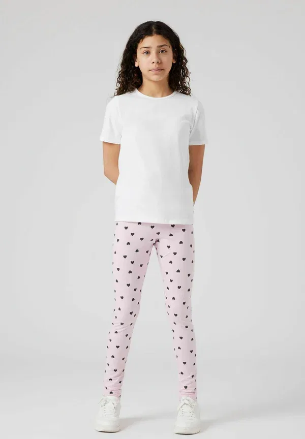 Комплект леггинсов с принтом Leggings 2 pack aop Two Soon, mocha meringue, мокко — фото 2