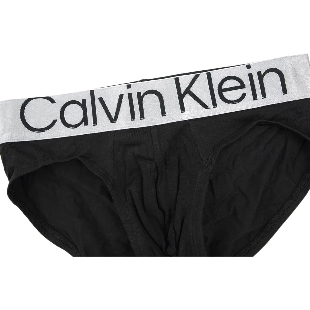 Мужские трусы-боксеры с логотипом Calvin Klein, комплект из 3, Black — фото 4