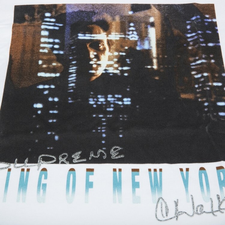 Футболка Supreme King Of New York T-Shirt 'White', белый — фото 3