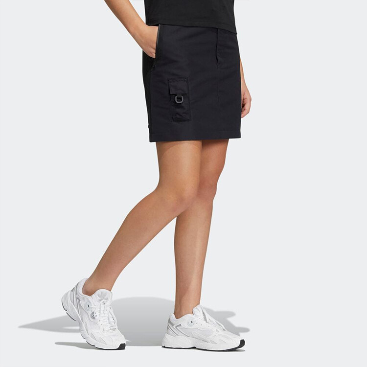 Повседневная юбка женская черная Adidas Originals — фото 4