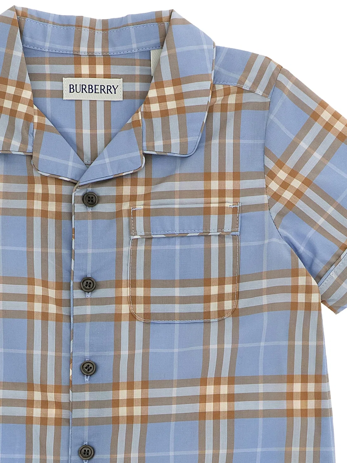 Комбинезон Андреас BURBERRY, голубой — фото 3