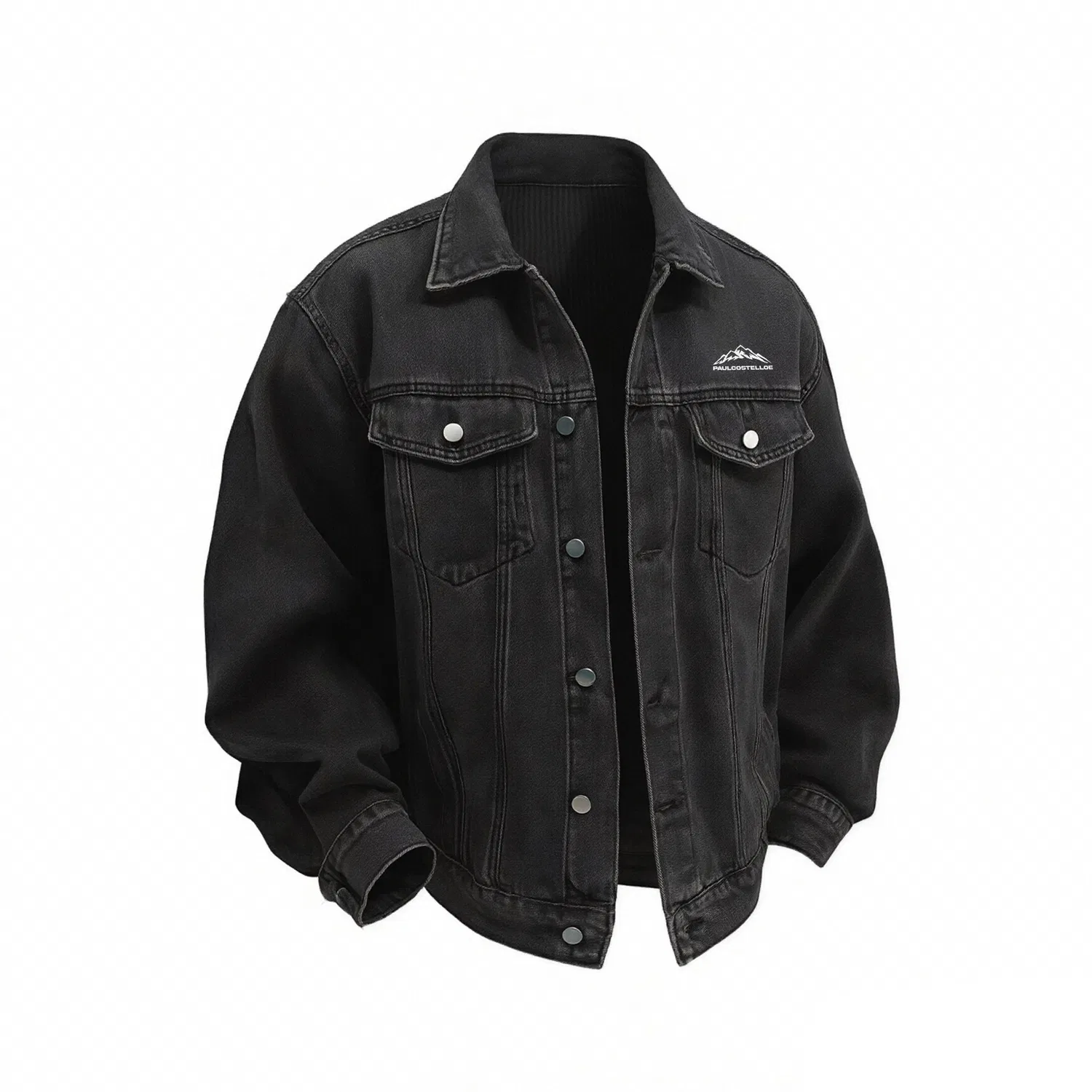Детский джинсовый жакет Unisex Black Gray Paul Costelloe