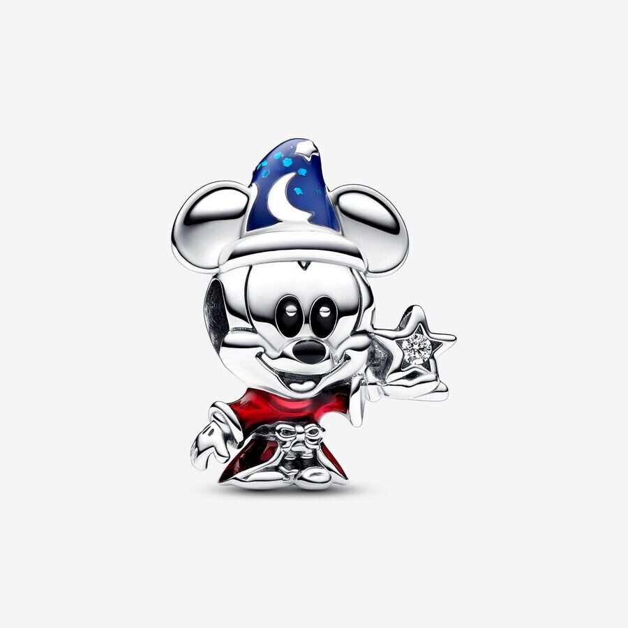 

Шарм Pandora х Disney Sorcerer Apprentice Mickey, серебро