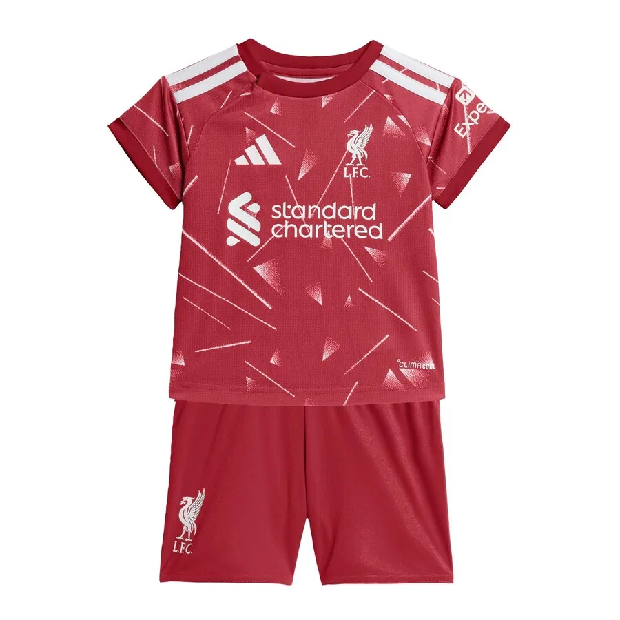 Спортивный костюм ADIDAS PERFORMANCE 'FC Liverpool 26/27' в кроваво-красном цвете