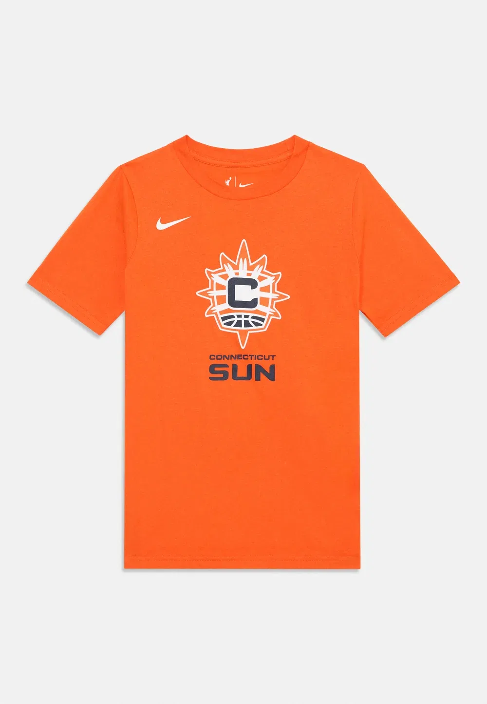 Футболка WNBA Connecticut Sun Essential Logo унисекс - клубная одежда Nike Performance, Brilliant Orange — фото 3