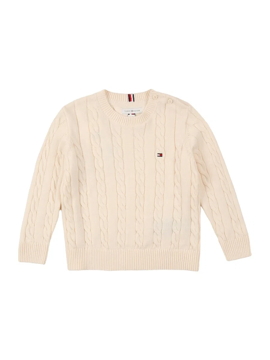 Свитер TOMMY HILFIGER телесного цвета