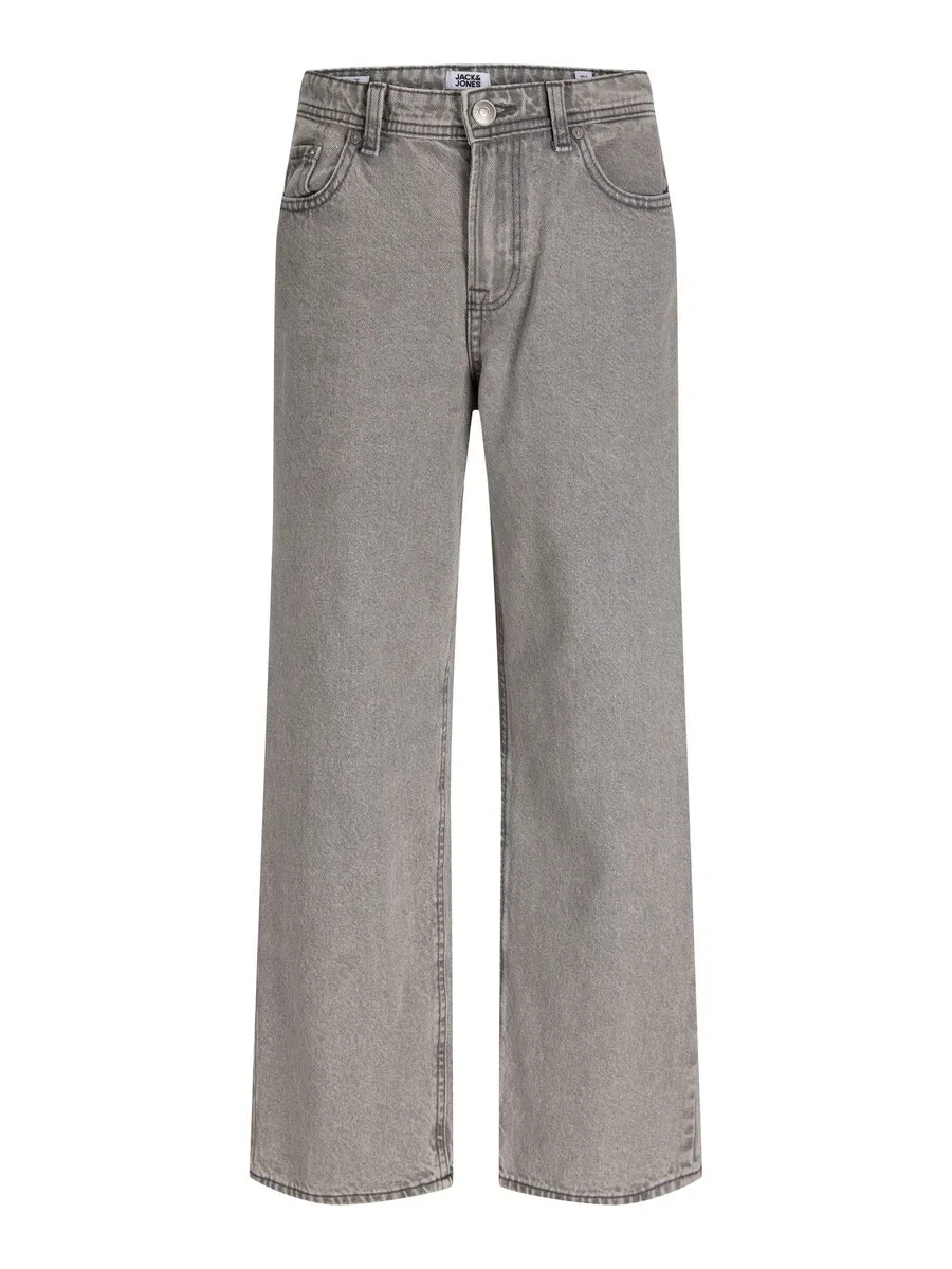 Детские джинсы Jack & Jones Junior Baggy Jeans 'JJIAlex' серого цвета