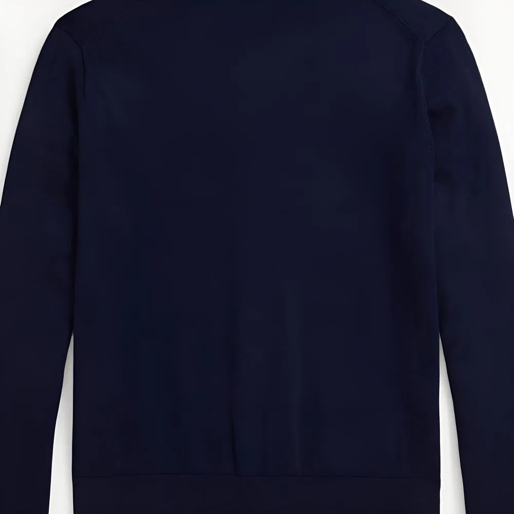 Женский джемпер Slim Fit Polo Ralph Lauren, Bright Dark Blue — фото 4