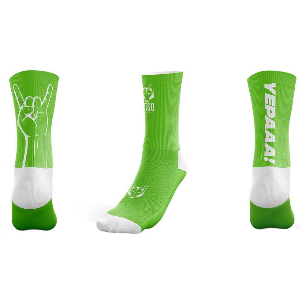 

Носки Otso Yepaa! Multi-sport Medium Cut Verde Fluor, зеленый