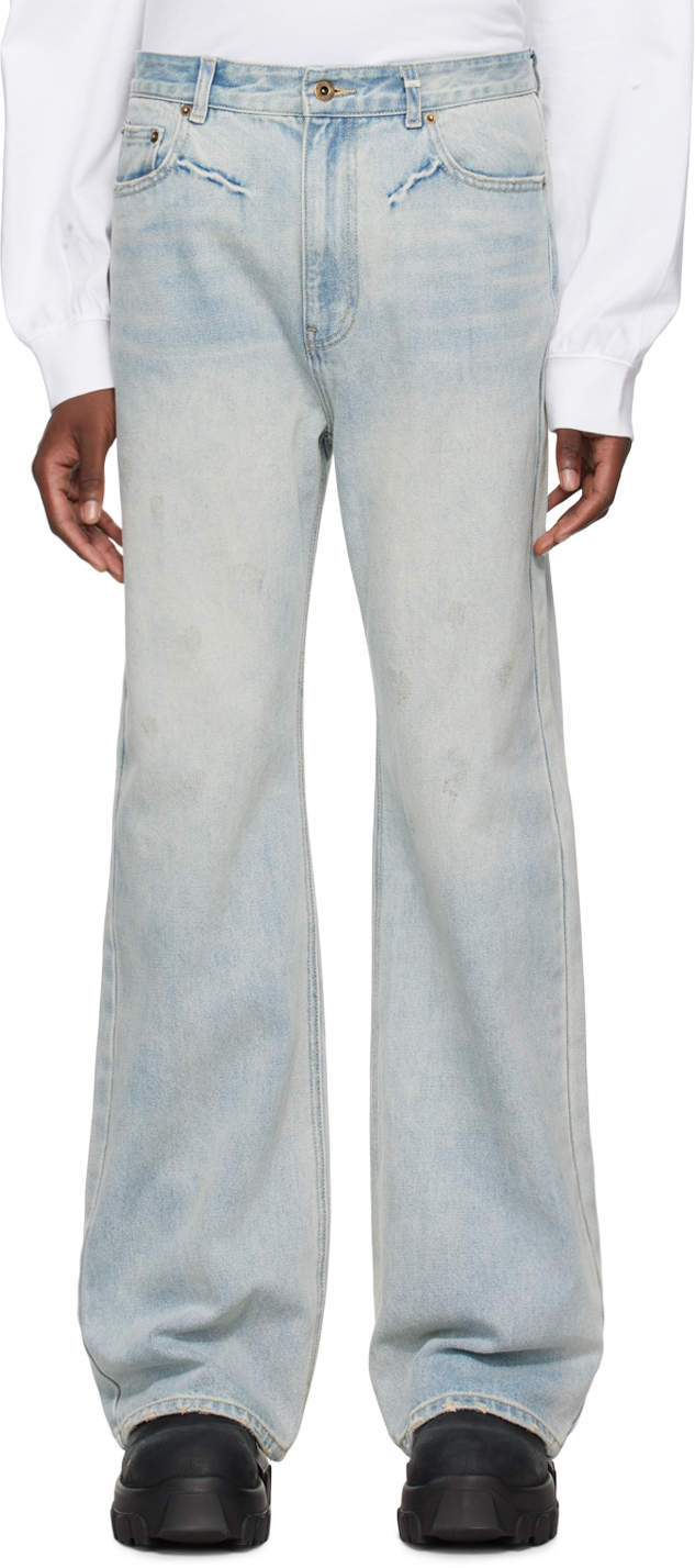 

Синие джинсы Bootcut We11done, Sky