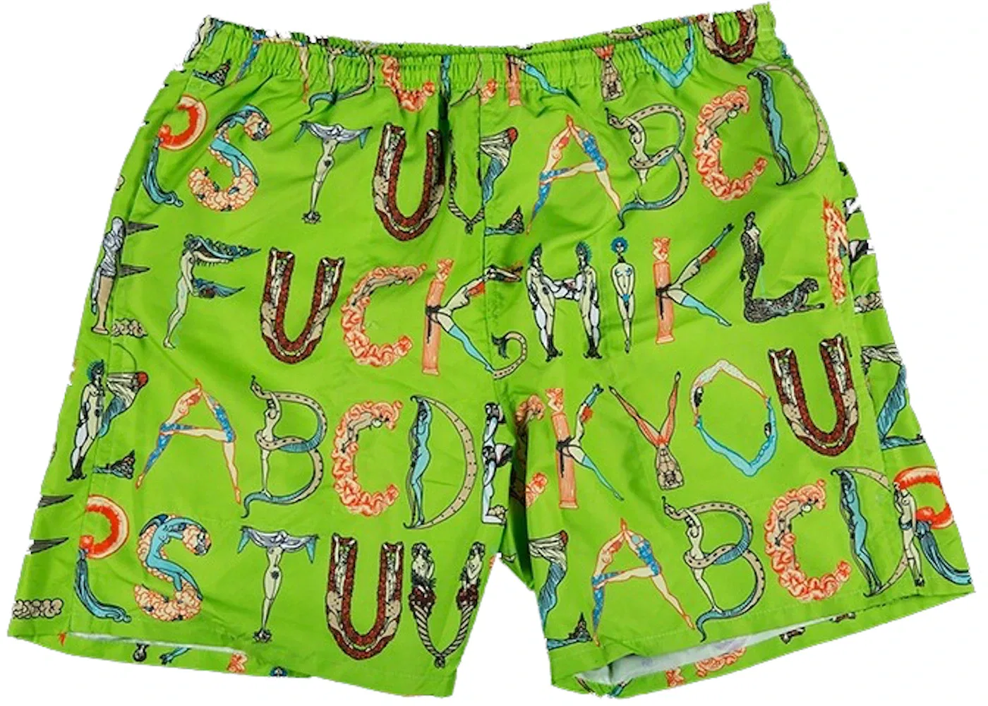 Мужские шорты с принтом Supreme Short, Lime