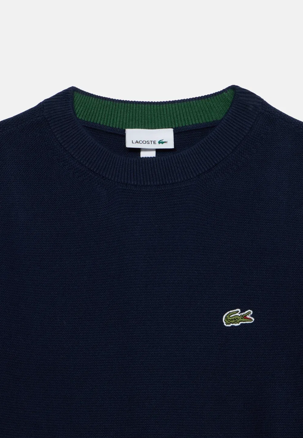 Свитер с круглым вырезом Lacoste, Marine — фото 4