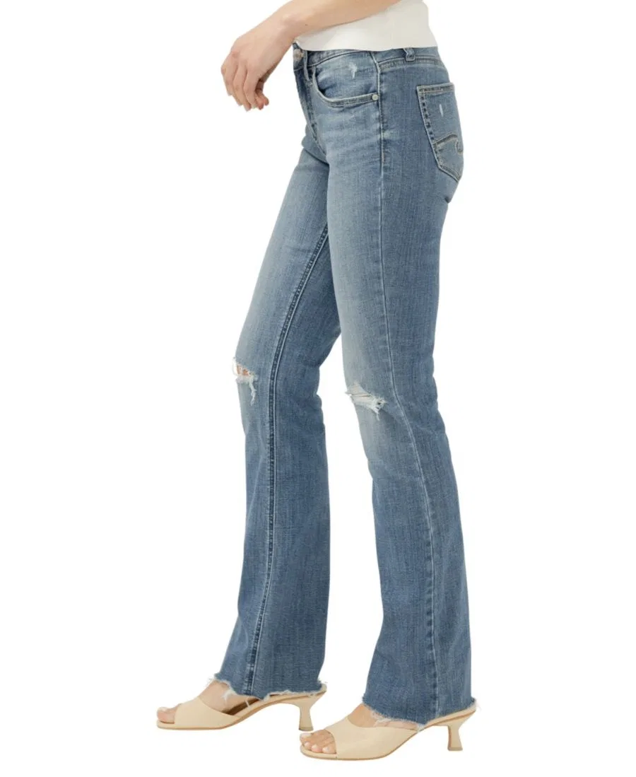 Женские джинсы Suki Mid-Rise Slim Bootcut Silver Jeans Co., Kickin It — фото 2