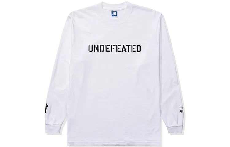 Детский свитшот с круглым вырезом UNDEFEATED, White