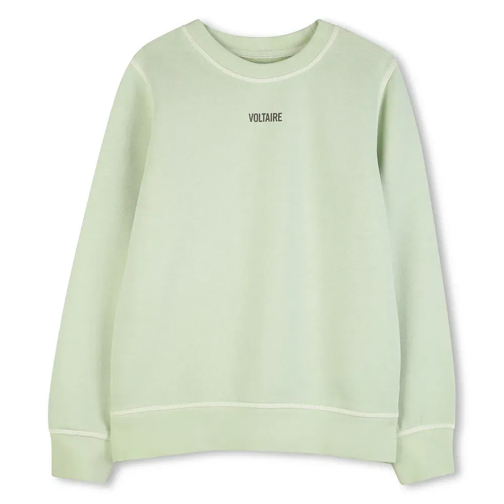 Свитшот X60587 Zadig & Voltaire, зеленый