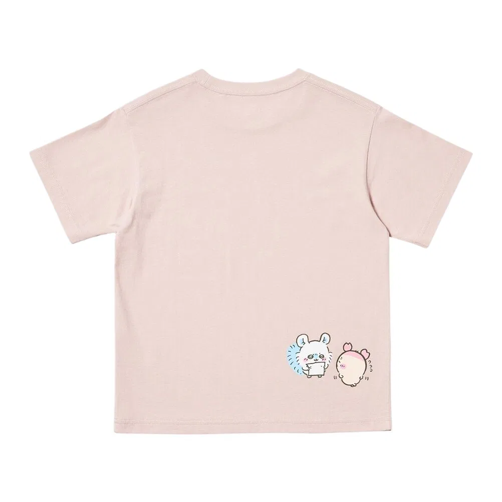 Детская футболка с длинным рукавом UNIQLO, 10 Pastel Pink — фото 3