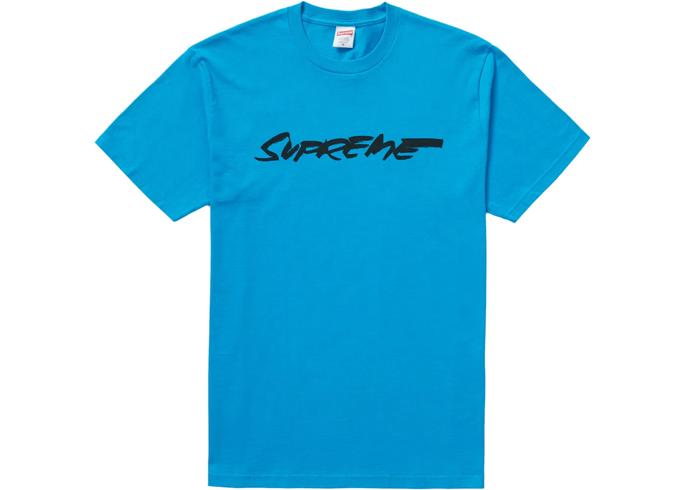 Мужская футболка с принтом Futura Logo Supreme, Bright Blue