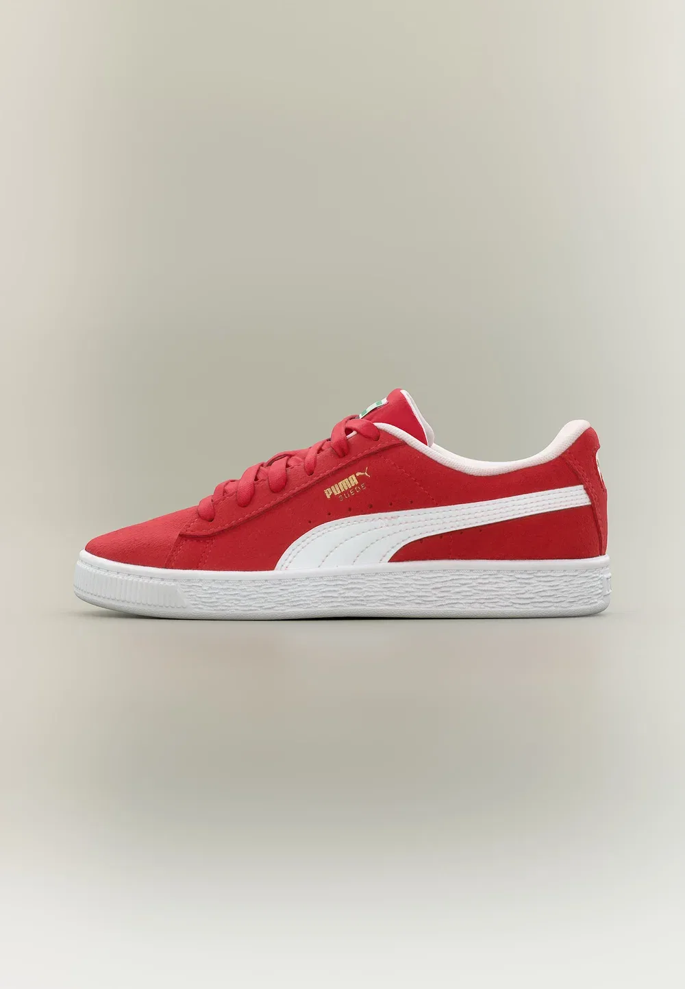 Классические замшевые кроссовки унисекс Puma, For All Time Red/White