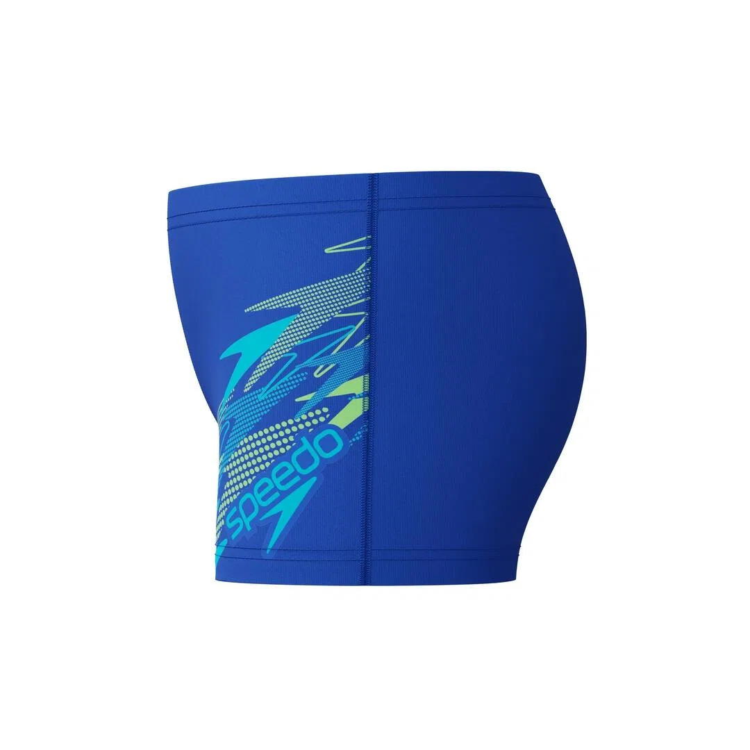 Детские плавки для мальчиков с принтом Medley Logo Aquashort Speedo, Blau Kobaltblau — фото 4