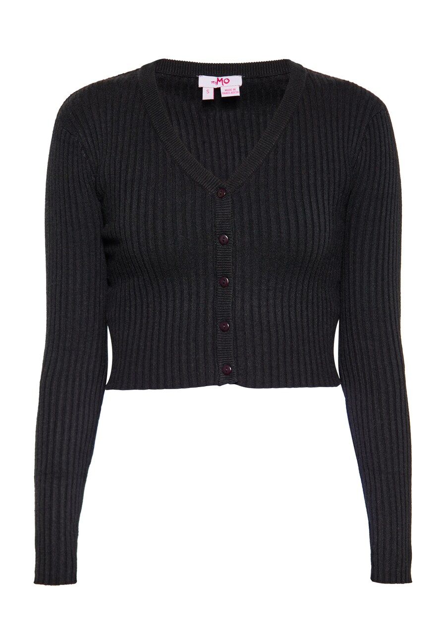 

Вязаный кардиган MYMO Knit Cardigan, черный