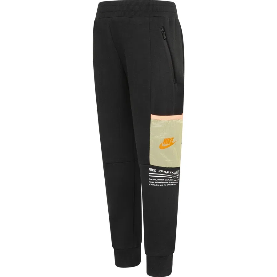 Спортивные штаны Nike B Nsw Paınt Yf Ft Pant, Черный
