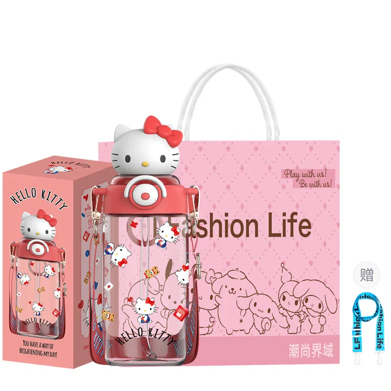 Детская кружка с крышкой 650 мл My Melody Sanrio, White — фото 2