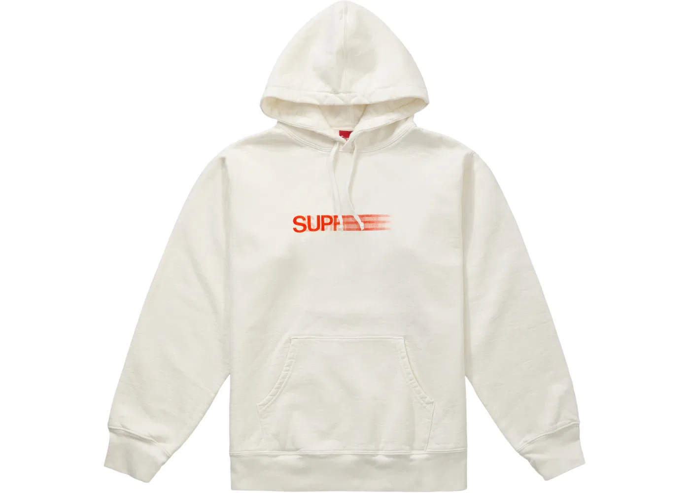 Мужской худи с принтом Motion Logo Supreme, White
