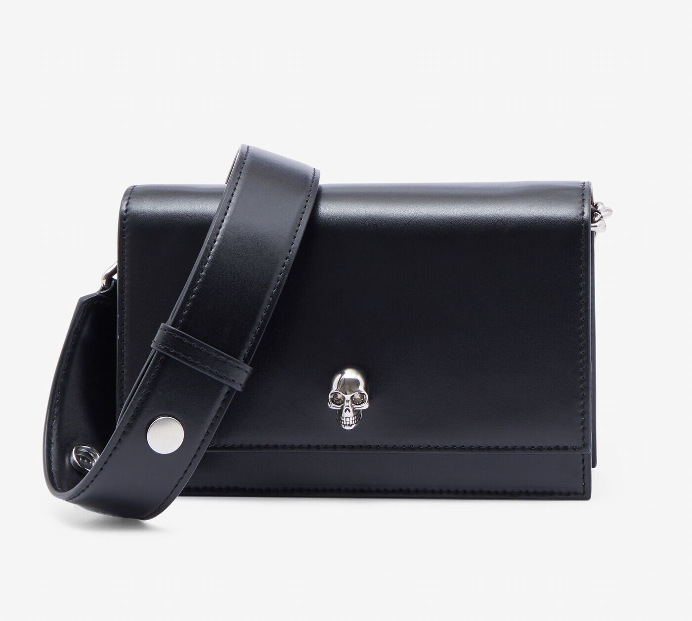 

Сумка кросс-боди Alexander McQueen Small Skull, черный