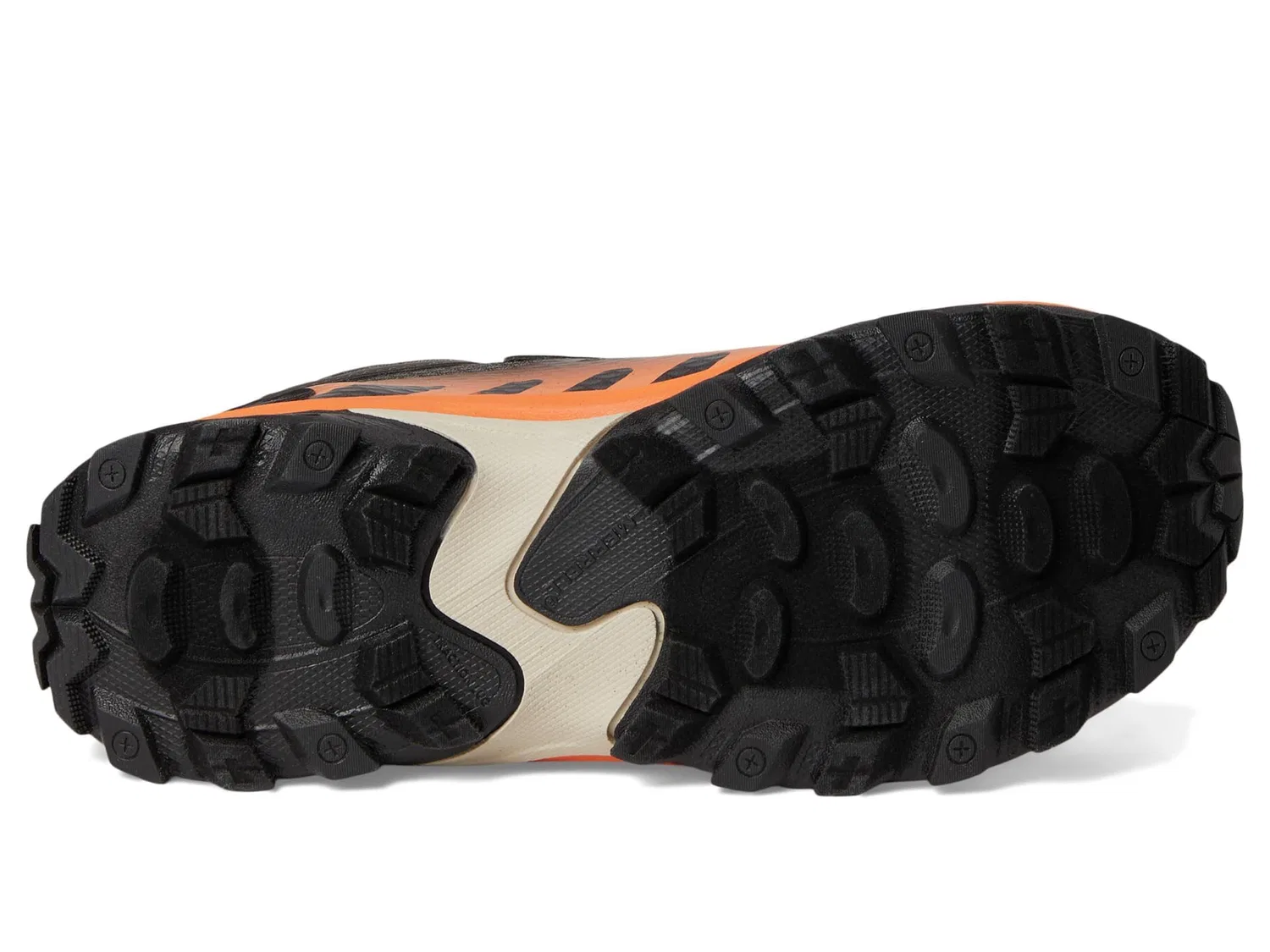 Детские водонепроницаемые ботинки для треккинга с принтом Moab Speed 2 Mid Merrell, Fumo Arancione — фото 3