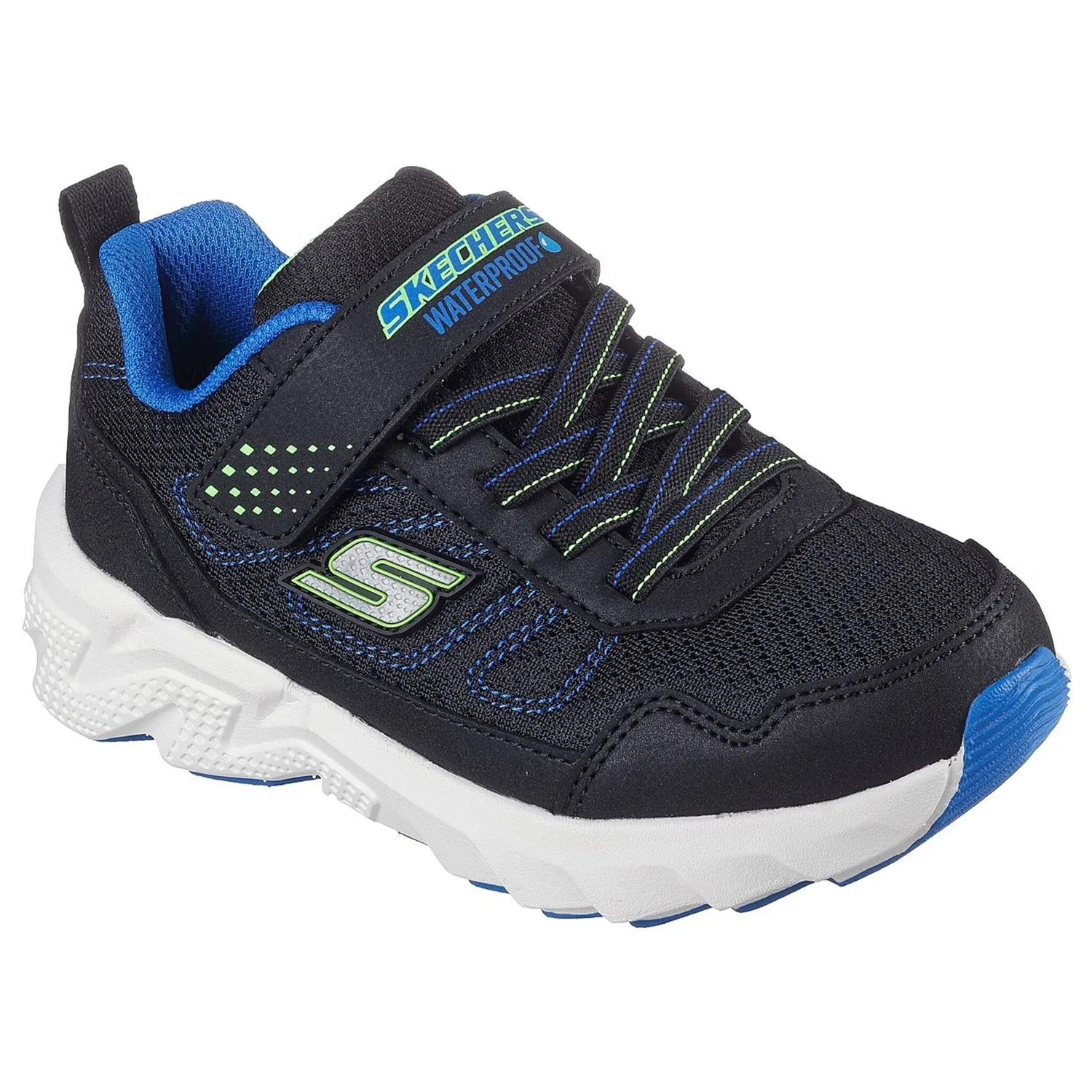Детские кроссовки треккинговые Skechers ELITE SPORT TREAD, Black/Blue