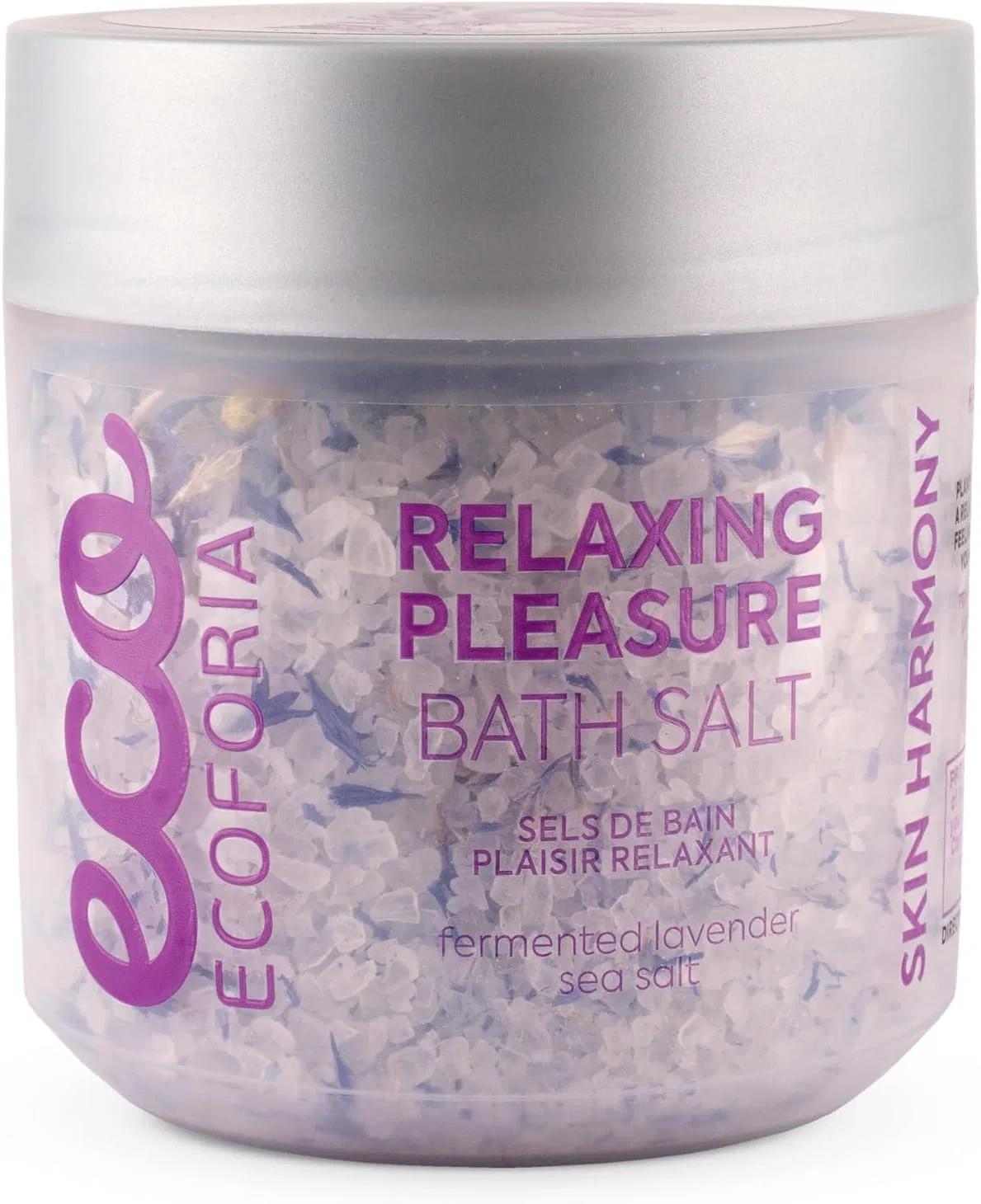 Соль для ванн Relaxing Pleasure Bath Salt, ECOFORIA, 300 г, Серый