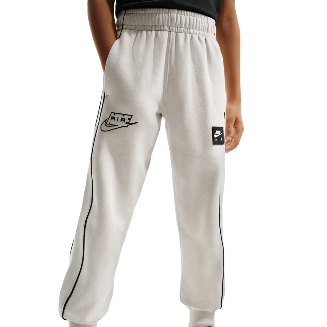 Брюки для мальчиков Air Fleece Nike, цвет Light Bone/Black/Black