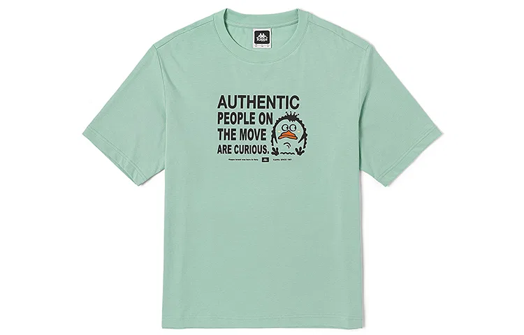 Детская футболка с коротким рукавом Kappa, Gray Pink Green