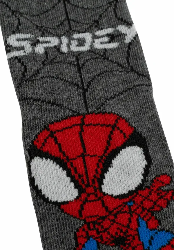 Носки из 3 пар, дышащие, Spiderman Socken Spidey Sneakersocken Sneaker Sockchen Marvel, Grau/Blau, синий/серый — фото 4