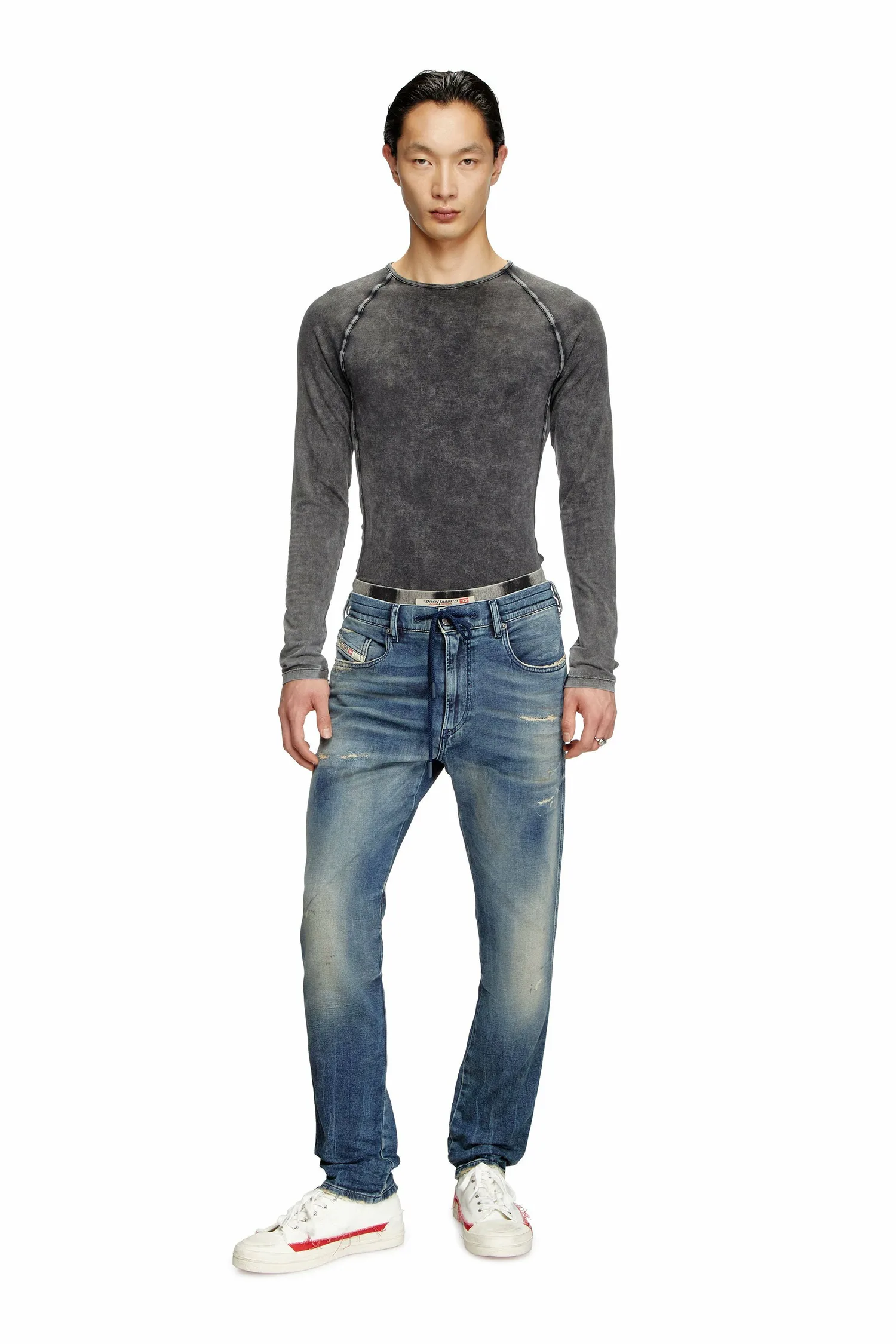 Мужские джинсовые джинсы Jog 2062 D-STRUKT-B JOGG Diesel, Indigo Blue — фото 4