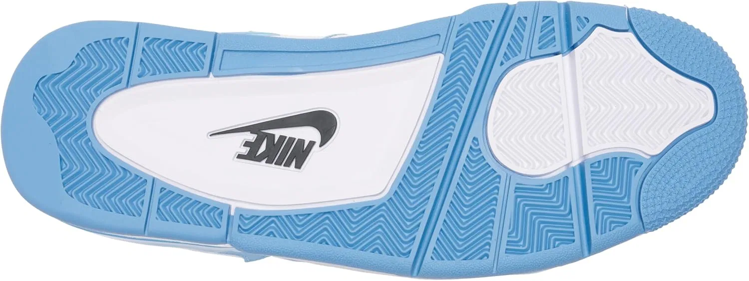 Мужские низкие кроссовки NIKE Air Flight '89, White University Blue Black — фото 2