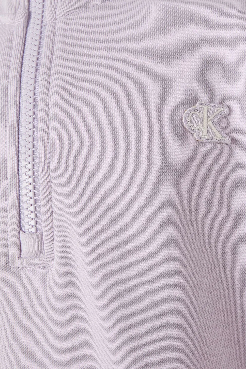 Платье из футера с воротником-стойкой Calvin Klein — фото 3