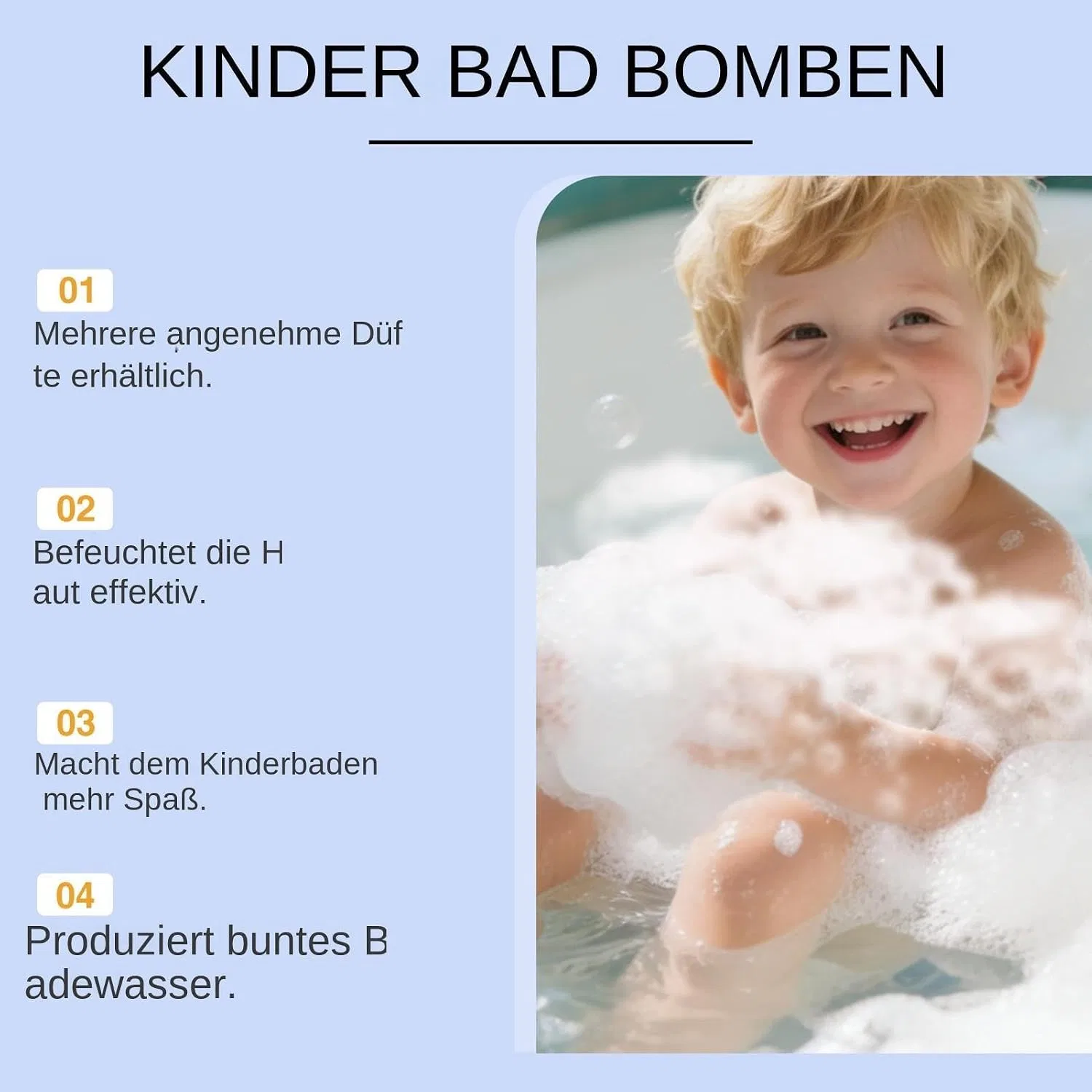Бомбочки для ванны для детей, 6 шт Generisch — фото 4