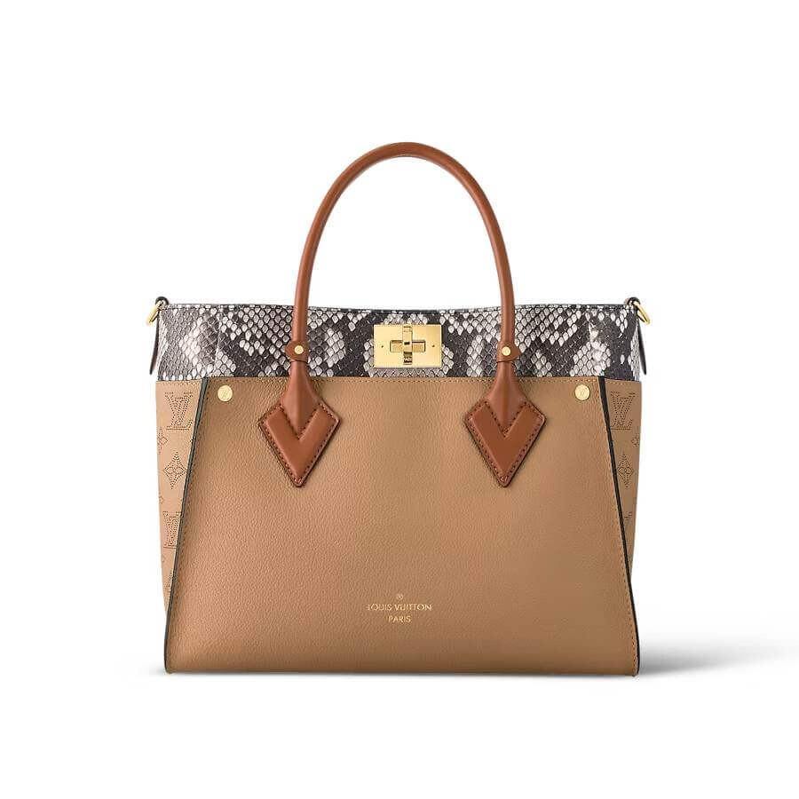 

Сумка Louis Vuitton On My Side MM, темно-бежевый/коричневый