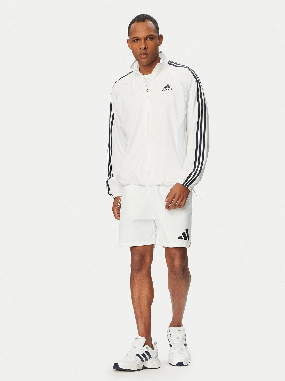 Мужские спортивные шорты стандартного кроя Z.N.E Adidas, белый — фото 2