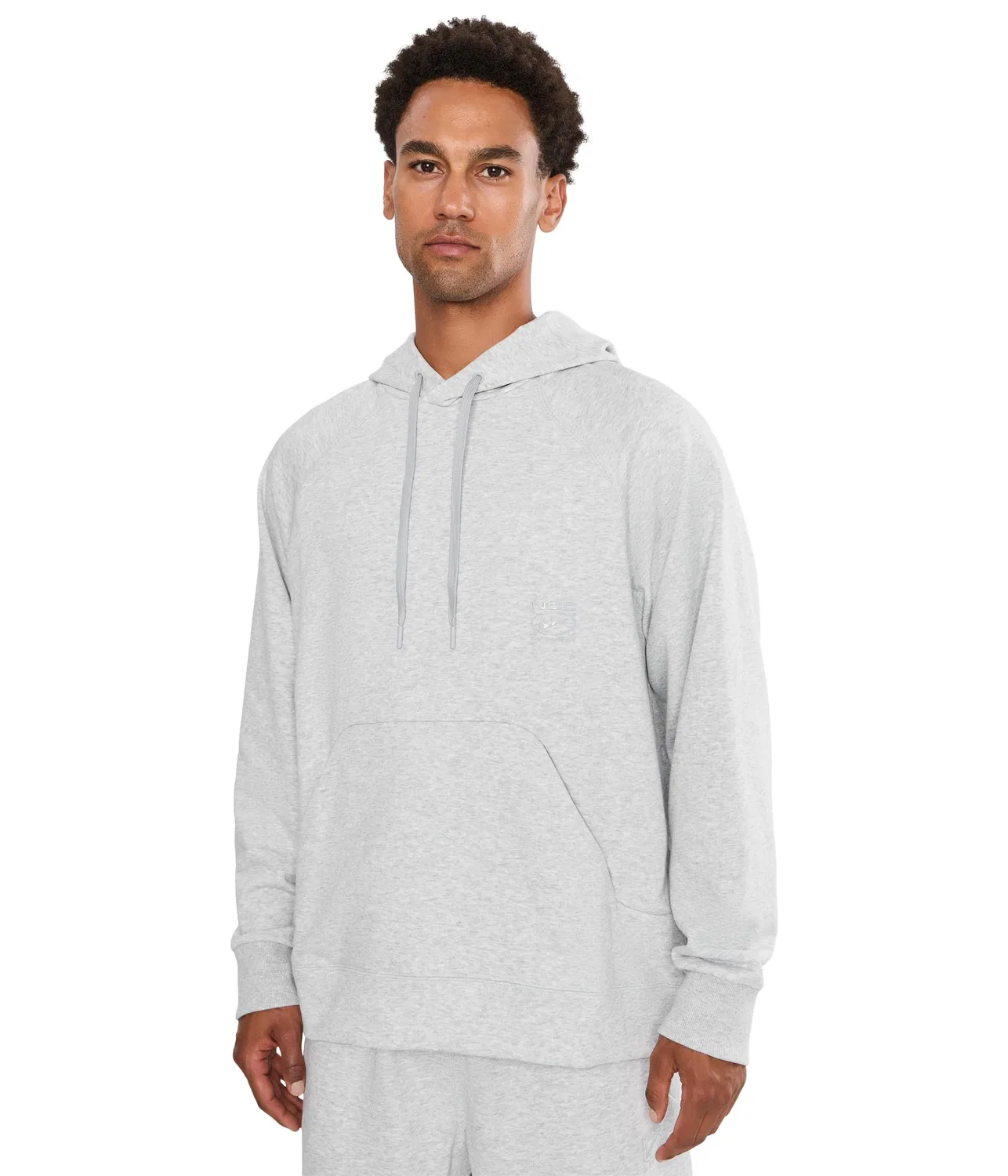Толстовка с капюшоном и флисовой подкладкой Dri-FIT NAC для насоса Nike, Light Smoke Grey/Heather/Clear