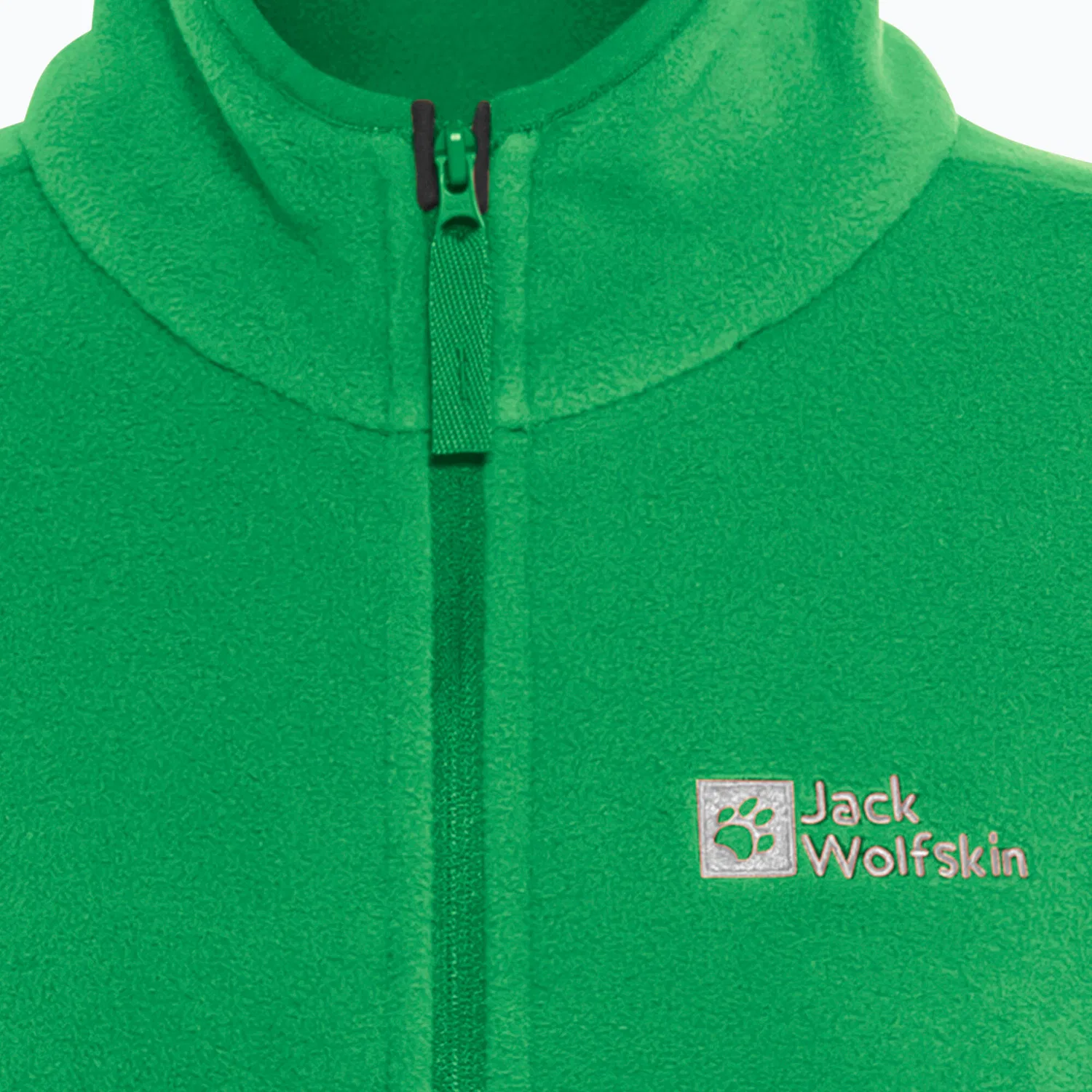 Детская флисовая куртка Taunus Jack Wolfskin, Зеленый — фото 4