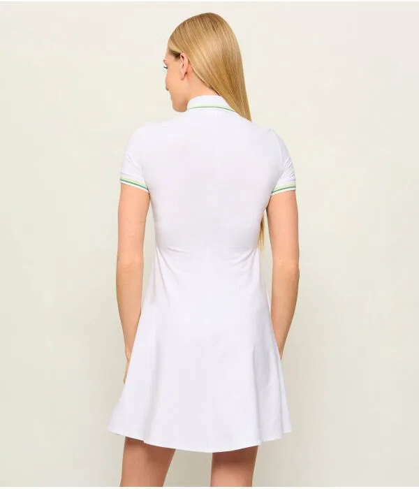 Платье Lacoste Flare Fit, белое — фото 3