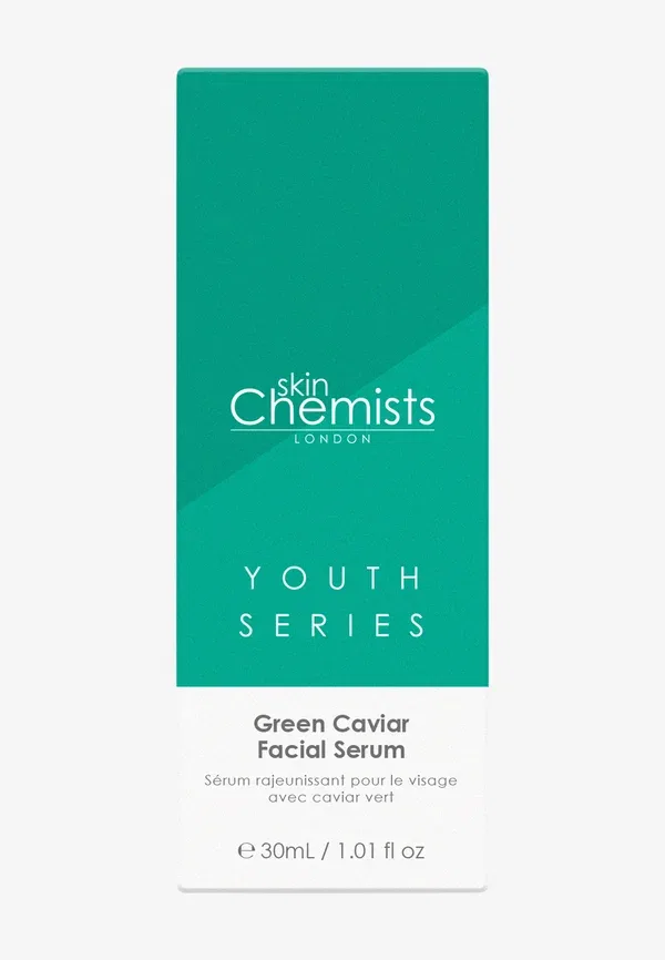 Сыворотка для лица с экстрактом зеленой икры, Green caviar facial serum, Skin Chemists, Transparent, 30 мл — фото 3