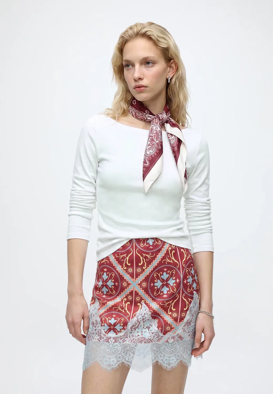 Модная лодка - футболка с длинными рукавами Gap, Fresh White — фото 4